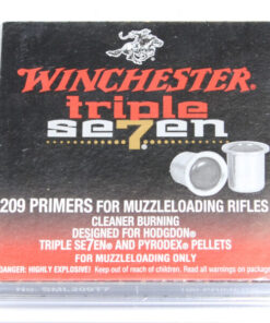 Winchester Triple 7 209 Vorderladerzündhütchen, Schachtel mit 100 Stück