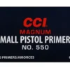 CCI Small Pistol Magnum Zündhütchen Nr. 550