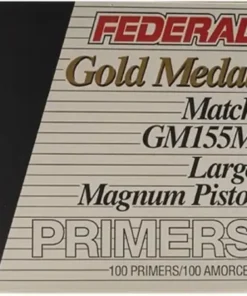 Federal Premium Gold Medal Large Pistol Magnum Match Zündhütchen #155M