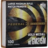 Federal Premium Gold Medal Large Rifle Magnum Match Zündhütchen #215M